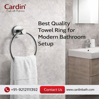 New Delhi, Business, Best Quality Towel Ring For Modern Bathroom Setup
