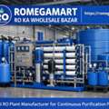 Industrial RO Plant Manufacturer For Continuous Purification Performance