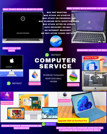 Hoora, Computer, MAC & PC Software & Hardware Support