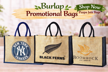 Kolkata, Clothing & Accessories, INR 100,  Durable & Reusable Burlap Promotional Bags