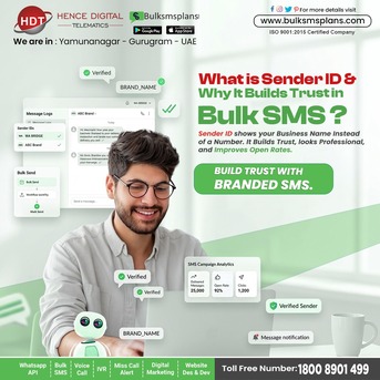 Gurgaon, Marketing, Boost Your Business With Bulk SMS & Branded Sender ID