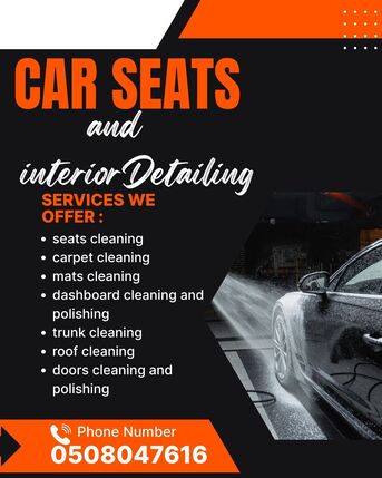 Sharjah, Cleaning, Car Seat & Interior Deep Cleaning Service In Dubai 0508047616 Sharjah Is Your Car Interior