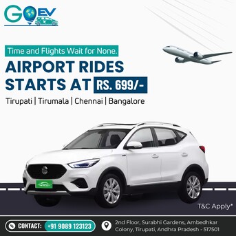 Kurnool, Travel, Cab Booking In Tirupati | Go EV Cabs