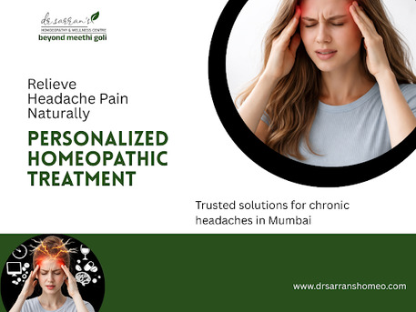 Mumbai, Health, Holistic Homeopathy For Headaches In Malad West