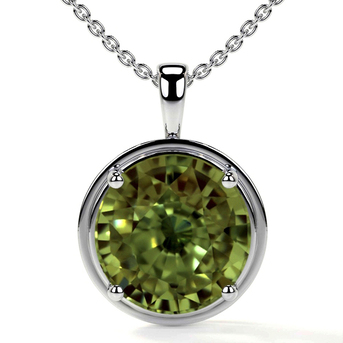 New York, Jewelry, USD 1148,  Buy Alexandrite Necklace 0.17Ct AAAA At GemsNY