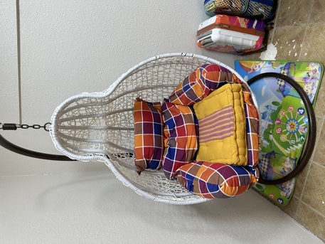 Riyadh, Furniture, SAR 490,  Hanging Swing Chair Is For Urgent Sales @ 490 SAR