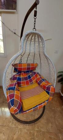 Riyadh, Furniture, SAR 490,  Hanging Swing Chair Is For Urgent Sales @ 490 SAR