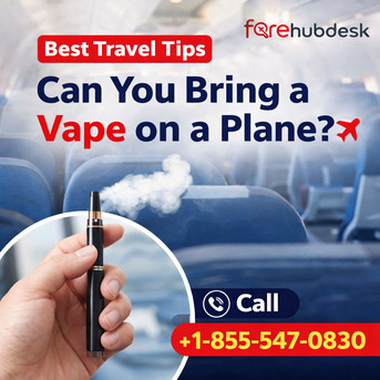 New York, Travel, Call +1-855-547-0830 Best Travel Tips Can You Bring A Vape On A Plane?