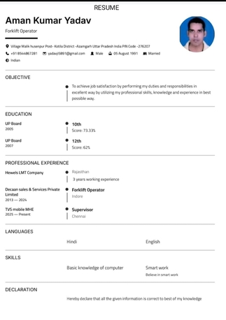 Cape Town, Job Seekers, Forklift Opretor