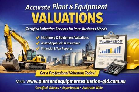 Brisbane, Real Estate, Accurate Plant And Equipment Valuations Services In Australia