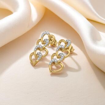 Mumbai, Jewelry, INR 14999,  Shop Lab Grown Diamond Earrings Under 15000 Online | Lukson