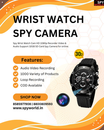 New Delhi, Electronics, INR 2000,  Wrist Watch Spy Camera Shop In Saket &ndash; Best Offer Prices 2026