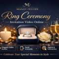 Ring Ceremony Invitation Video Online | Elegant Digital Invites By Manav Invites