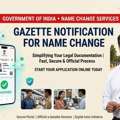 Fast Online Name Change Service For Gazette Publishing