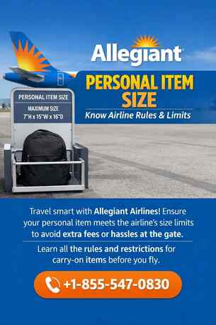 New York, Travel, Allegiant Personal Item Size &ndash; Know Airline Rules & Limits