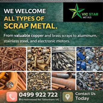 Melbourne, Materials, AUD 7,  VIC Star Metals