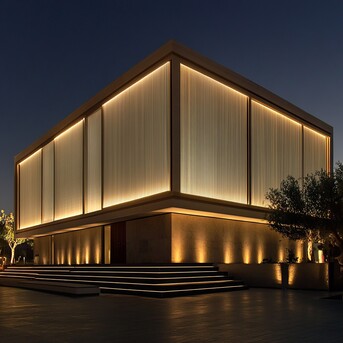 Noida, Interior Design, Modern Facade Lighting Solutions In Noida & Delhi NCR