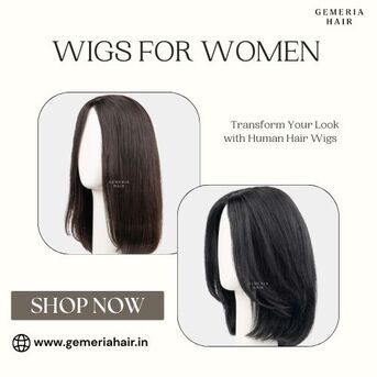Noida, Clothing & Accessories, 100% Human Hair Wigs For Women &ndash; Natural Look & Custom Fit