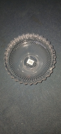 Dammam, Household Items, SAR 25,  Glass Pedestal Serving Bowl,