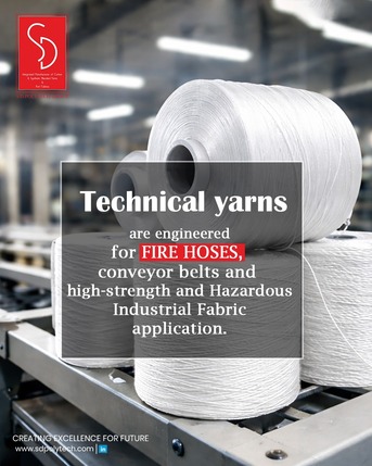 New Delhi, Clothing & Accessories, Cotton Linen Yarns | SD Polytech