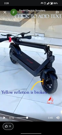 Al Urayja, Lost & Found, I Lost My Electric Scooter