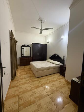 Gudaibiya, Rooms Available, BHD 140/month,  Furnished,  Fully Furnished 1 Bedroom Attached Sharing Flat Gudaibiya Near Sunny Valley  @ 140/-BHD