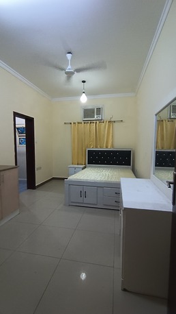 Gudaibiya, Rooms Available, BHD 120/month,  Furnished,  Semi Furnished 1 Bedroom Attached Flat GUDAIBIYA Near Aster Clinic @ 120/-BHD