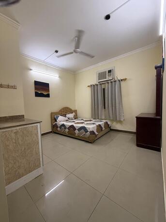 Gudaibiya, Rooms Available, BHD 110/month,  Furnished,  Semi Furnished 1 Bedroom Attached Flat GUDAIBIYA Near Aster Clinic @ 110/-BHD