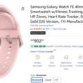 SAR 500,  Samsung Galaxy Watch FE 40mm