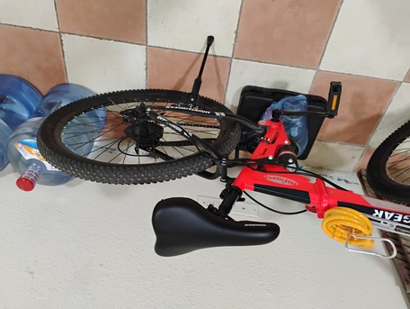 Jubail, Bicycles, SAR 1000,  Mountaingear Bicycle 21 Gears With Accessories. Original Price 1200+ [NEGOTIABLE PRICE]