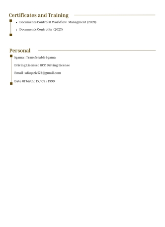 Riyadh, Job Seekers, CV For Documents Controller 6 Years Experiences ( Qiddiya And Red Sea Approved )