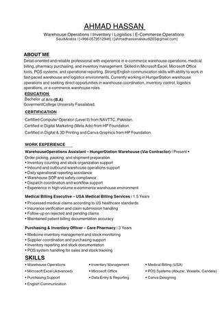 Taif, Job Seekers, Warehouse Operations |  Inventory | Logistics |  E-Commerce Operations