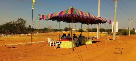 Hyderabad, Residential Plots, INR 32000,  253 Sq. Yard,  HMDA Gated Villa Open Plots Sale In Maheshwaram Opposite Wipro E _City Srisailam Highway