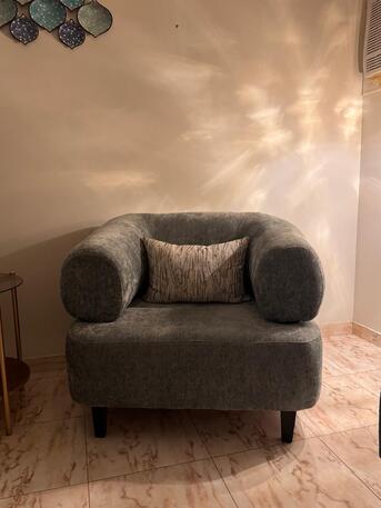 Ghirnatah, Furniture, SAR 1100,  Sofa Set - 2 Lounge Chairs With Coffee Table