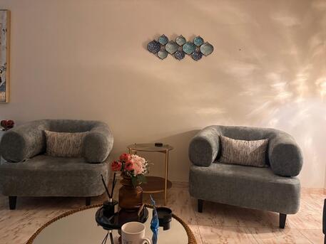 Ghirnatah, Furniture, SAR 1100,  Sofa Set - 2 Lounge Chairs With Coffee Table