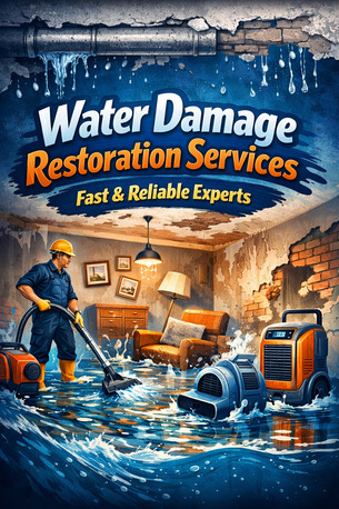 London, Household, Water Damage Restoration Services | Fast & Reliable Experts