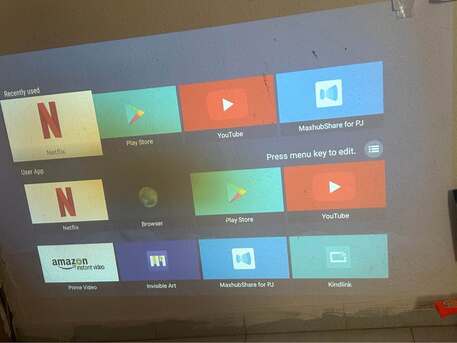 Al Rakah Al Shamaliyah, Electronics, SAR 299,  TD93 Pro Smart Projector &ndash; Perfect For Movie Nights (Read Description)