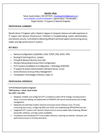 Jubail, Job Seekers, IT Support & Network Engineer