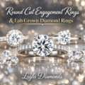 Dol 1950,  Round Cut Engagement Rings | Lab Grown Diamond Rings &ndash; Layla Diamonds