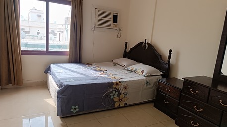 Gudaibiya, Rooms Available, BHD 110/month,  Furnished,  Fully Furnished 1 Bedroom Sharing Flat GUDAIBIYA  Near BBK Bank @ 110/-BHD
