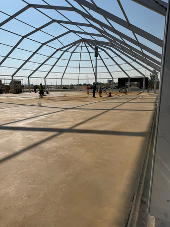 Jubail Industrial City, Construction, مقاول صبةمروحة صبةمطبوعة ايبوكسي