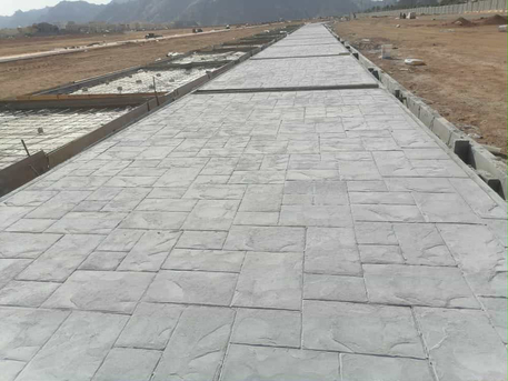 Jubail Industrial City, Construction, مقاول صبةمروحة صبةمطبوعة ايبوكسي