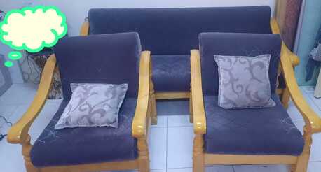 Al Aziziyah, Furniture, SAR 1000,  7 Seater Sofa + 6 Door Wardrobe