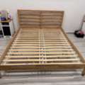 SAR 2500,  Ikea Double Bed With Spring Mattress