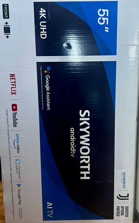 Al Sulaymaniyyah, Electronics, SAR 850,  55" 4K UHD SKYWORTH ANDROID TV