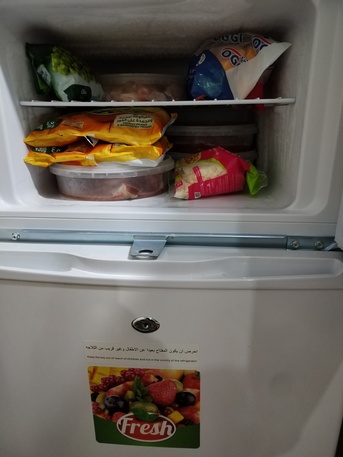 Jubail, Household Items, SAR 799,  Fridge Double Door ,big Size Under Warrenty , Aluminium Almaree