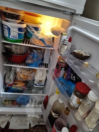 Jubail, Household Items, SAR 799,  Fridge Double Door ,big Size Under Warrenty , Aluminium Almaree