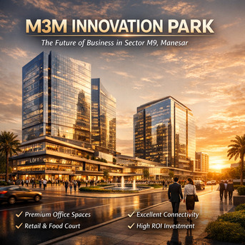 Gurgaon, Offices, M3M Innovation Park Sector M9 | High End Office And Retail.
