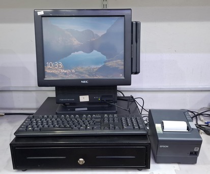 Manama, Computers, BHD 145,  NEC POS System Full Set With Cash Drawer & Receipt Thermal Printer Ready To Use
