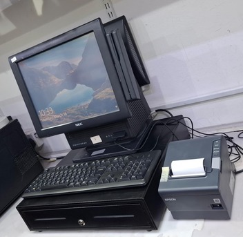 Manama, Computers, BHD 145,  NEC POS System Full Set With Cash Drawer & Receipt Thermal Printer Ready To Use